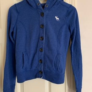Abercrombie & Fitch Button Down Hooded Jacket